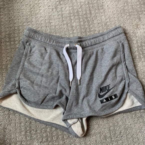 nike sweatpant shorts womens